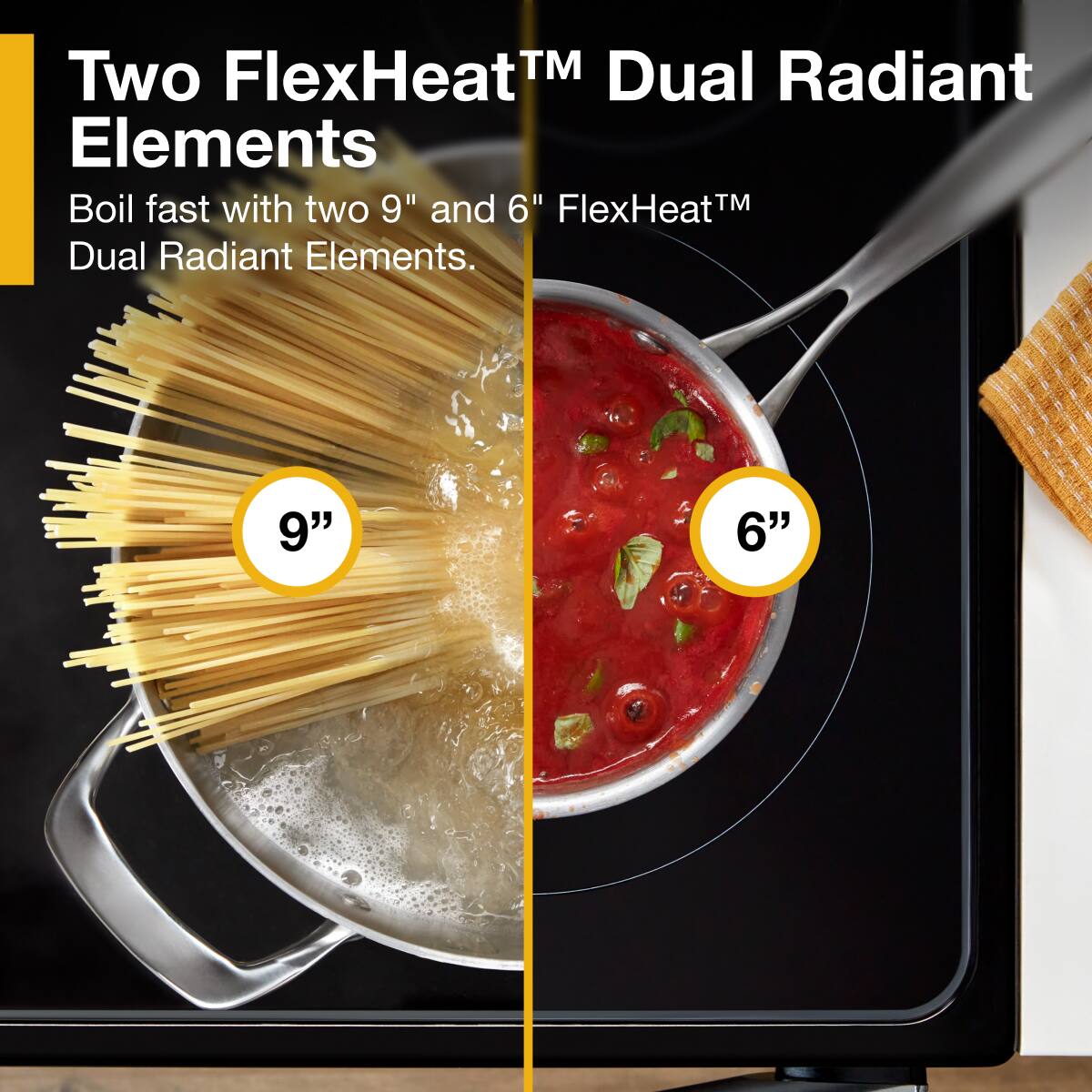 Whirlpool - 30 in. Wide 4 element 5.3 cu. ft. Freestanding Electric Range with No Preheat Mode - White
