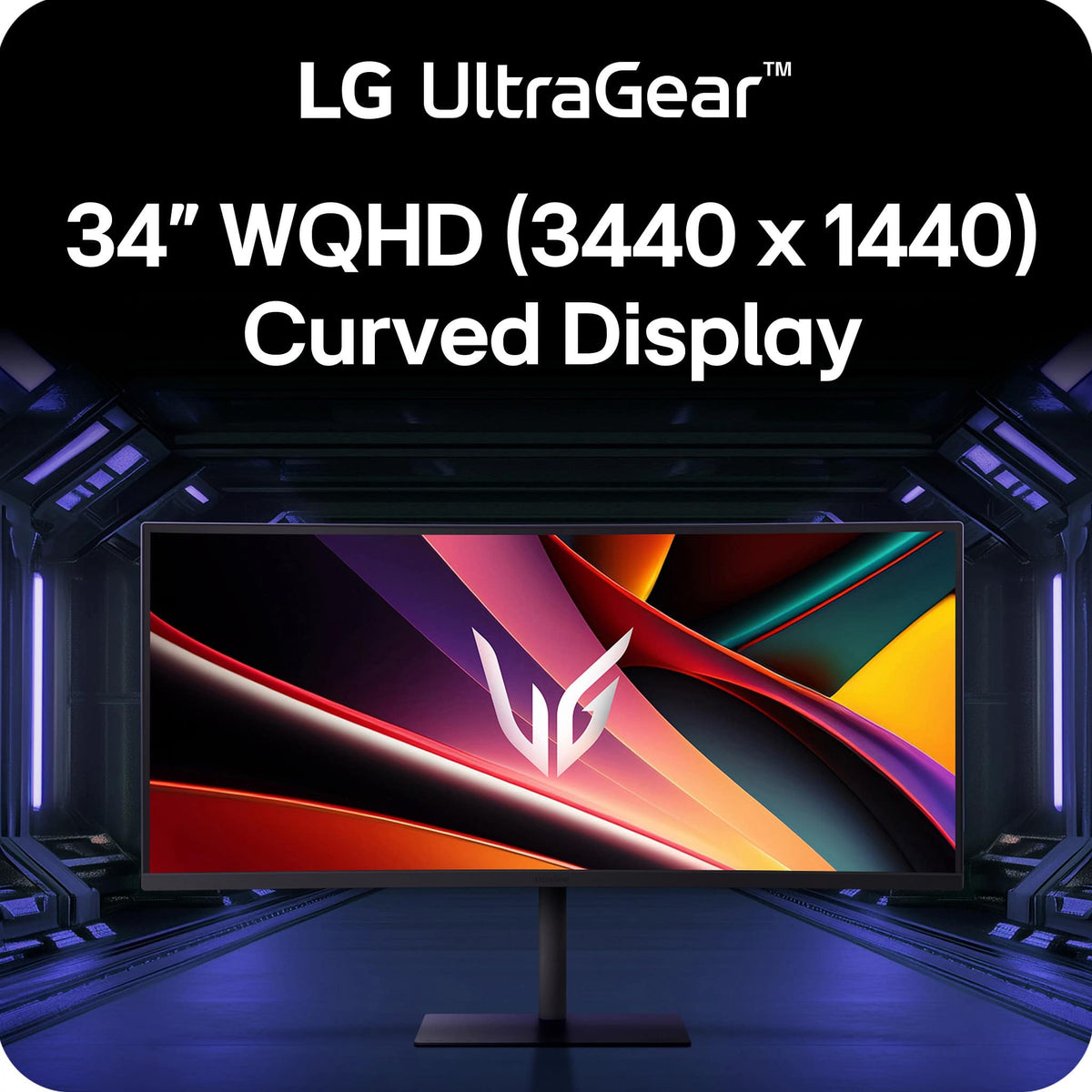 LG - UltraGear 34" WQHD 240Hz 1ms FreeSync Premium Gaming Monitor with DisplayHDR 400 (HDMI, DisplayPort, USB-C) - Black