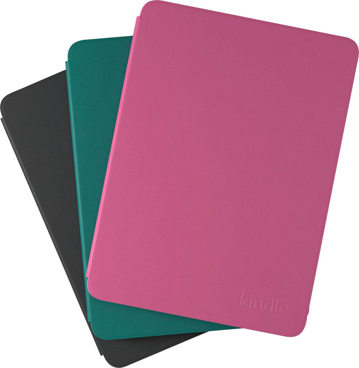 Amazon - Kindle Paperwhite/Colorsoft Case, Plant-Based Leather, Lightweight Protective Cover - Raspberry