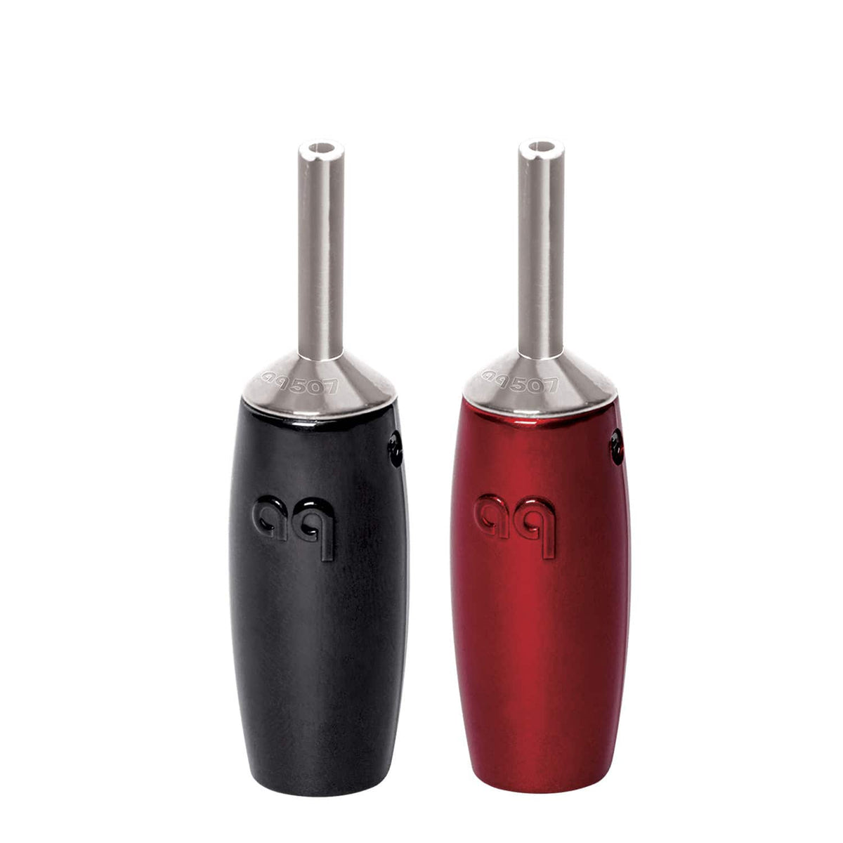 AudioQuest - 507 Series BananaSpeaker Connectors – Fits Standard Banana Jacks (Supports up to 7 AWG) - Silver
