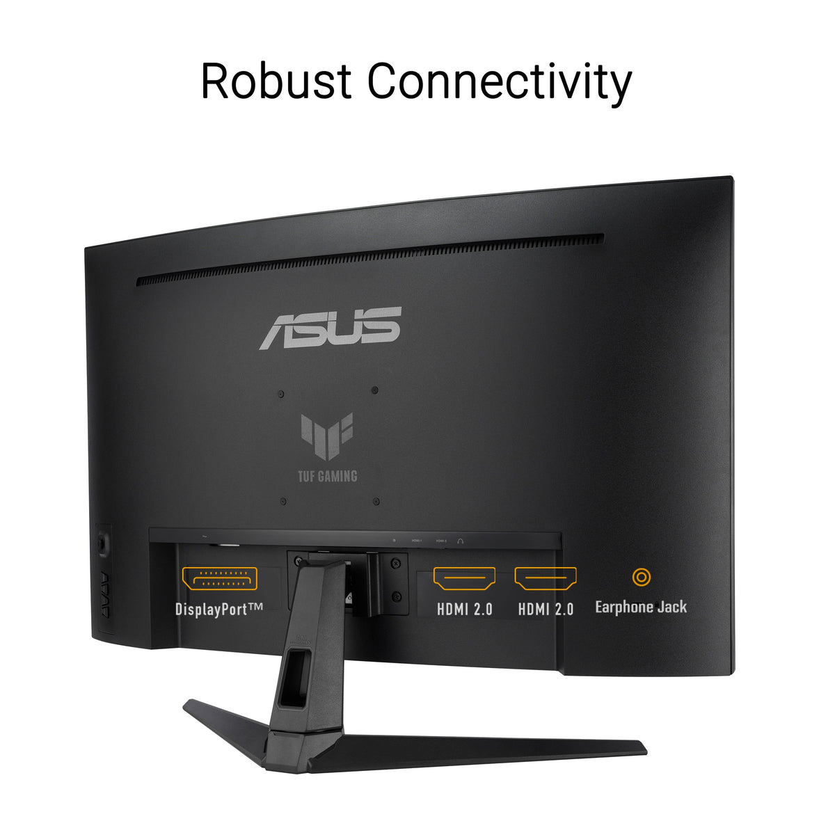 ASUS - TUF Gaming 32" FHD VA 250Hz 0.5ms Curved Gaming Monitor with FreeSync Premium and HDR (DisplayPort, HDMI) - Black