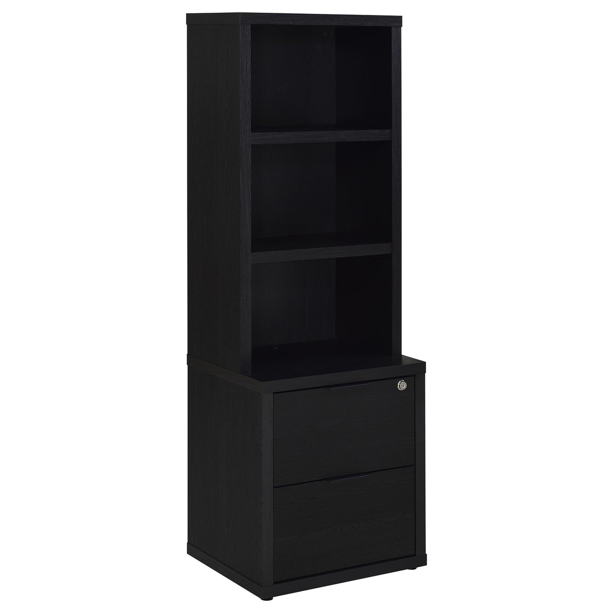Geary - Juego de estanterías de pared de 3 piezas con almacenamiento USB