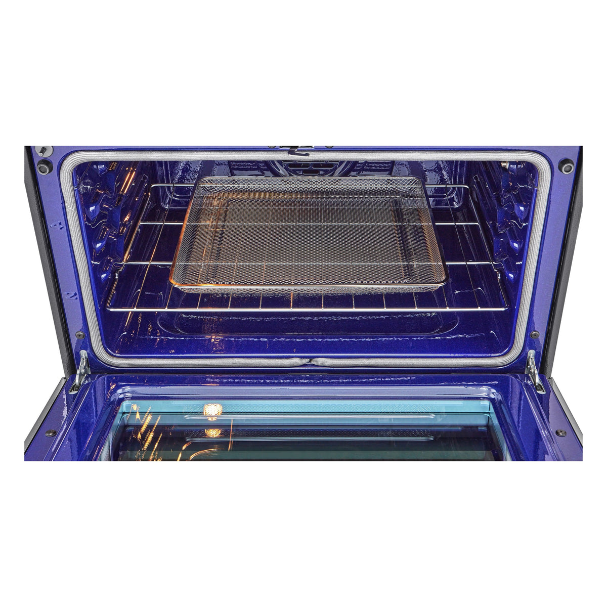 LG - 30-in Wide 6.9 Cu. Ft. Slide-In Double Oven Gas True Convection Smart Range with 5 Burners and UltraHeat 20K BTU Burner - Stainless Steel