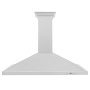 ZLINE - 48 inches - Externally Vented & Convertible - Wall Range Hood - Satin Stainless Steel