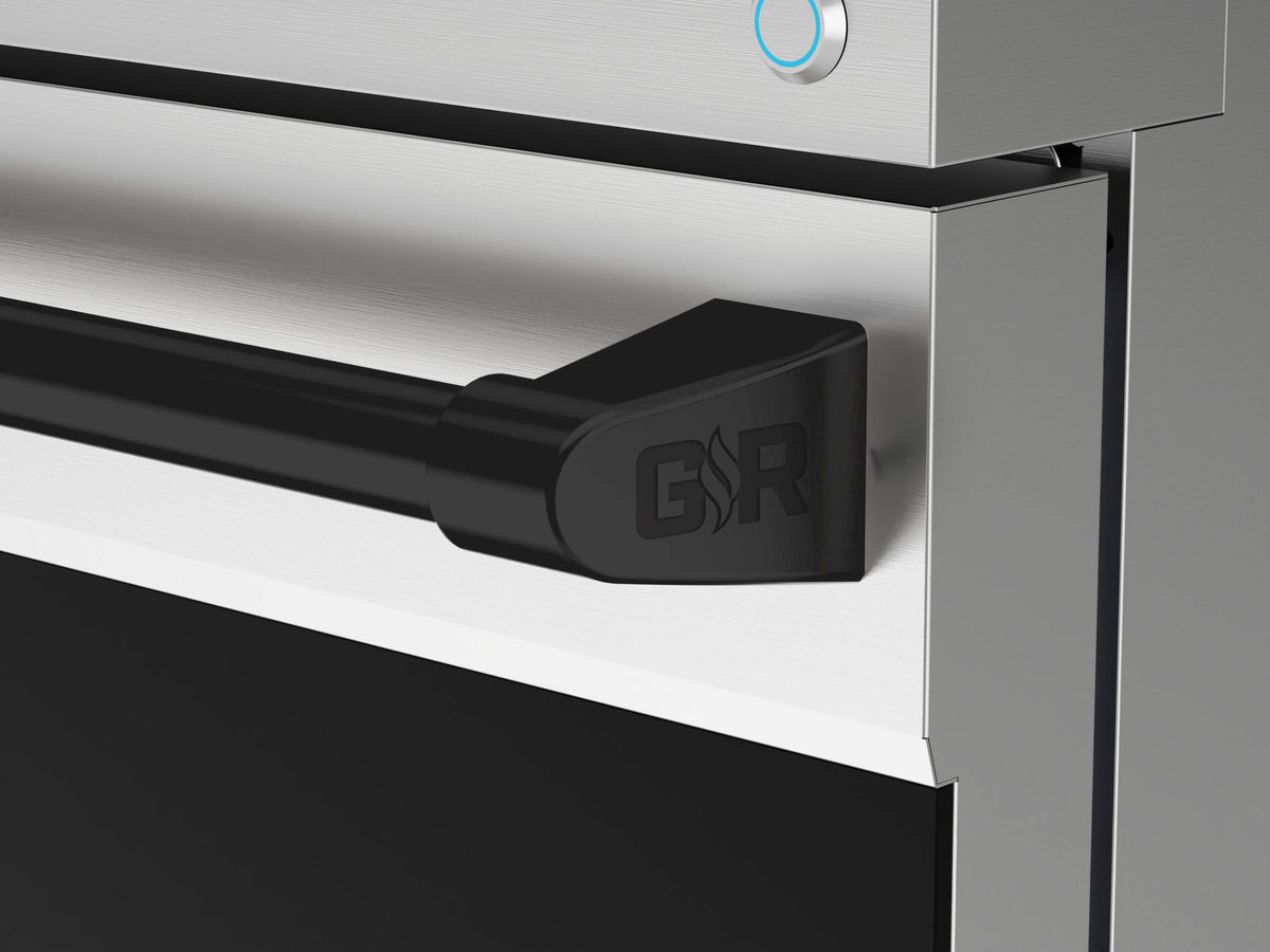36 in. Wide 5 Elements Gordon Ramsay Series by Thor Kitchen 6.0 Cu. Ft Freestanding Electric Range with Black Hardware - Stainless Steel