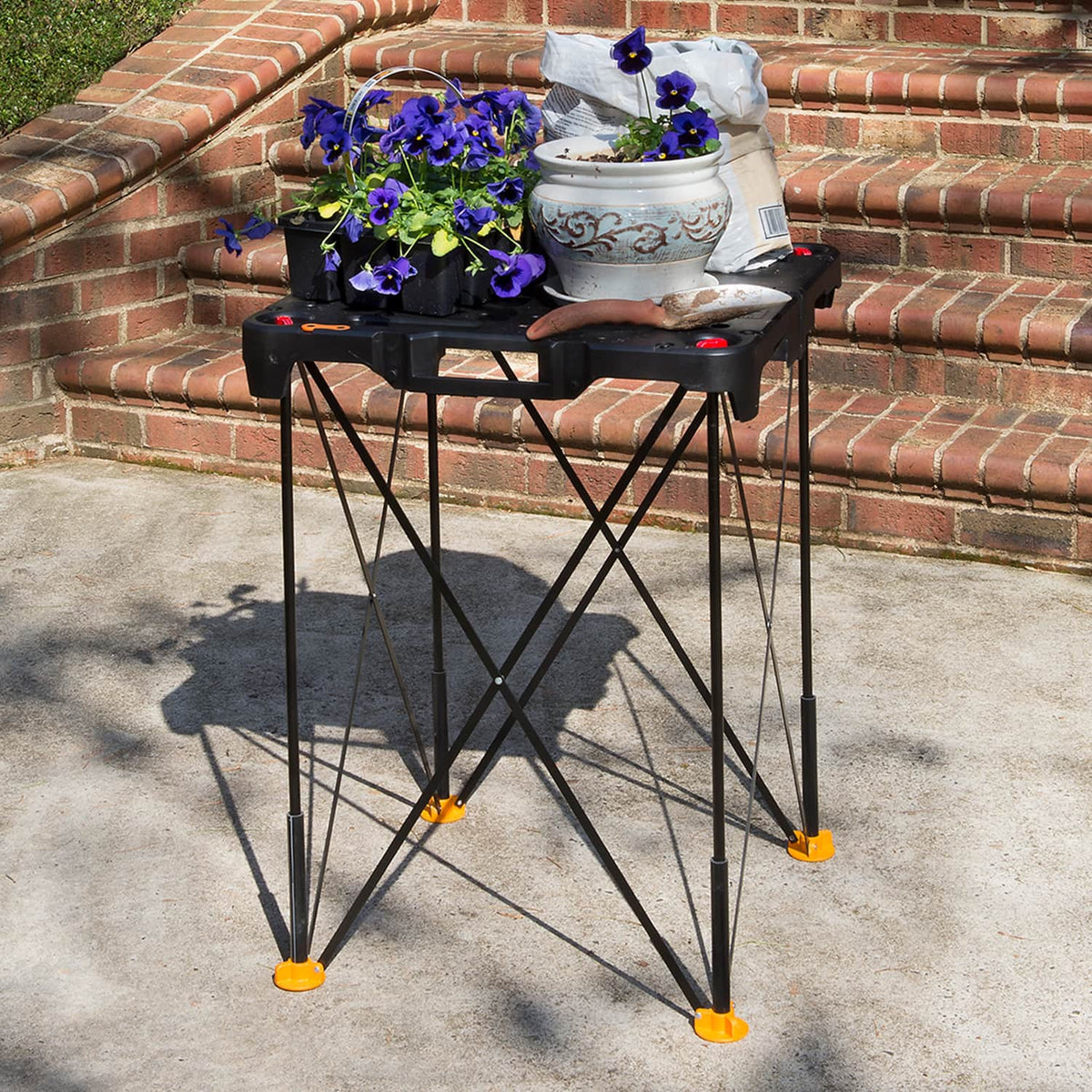 WORX - Sidekick Portable Work Table - Black