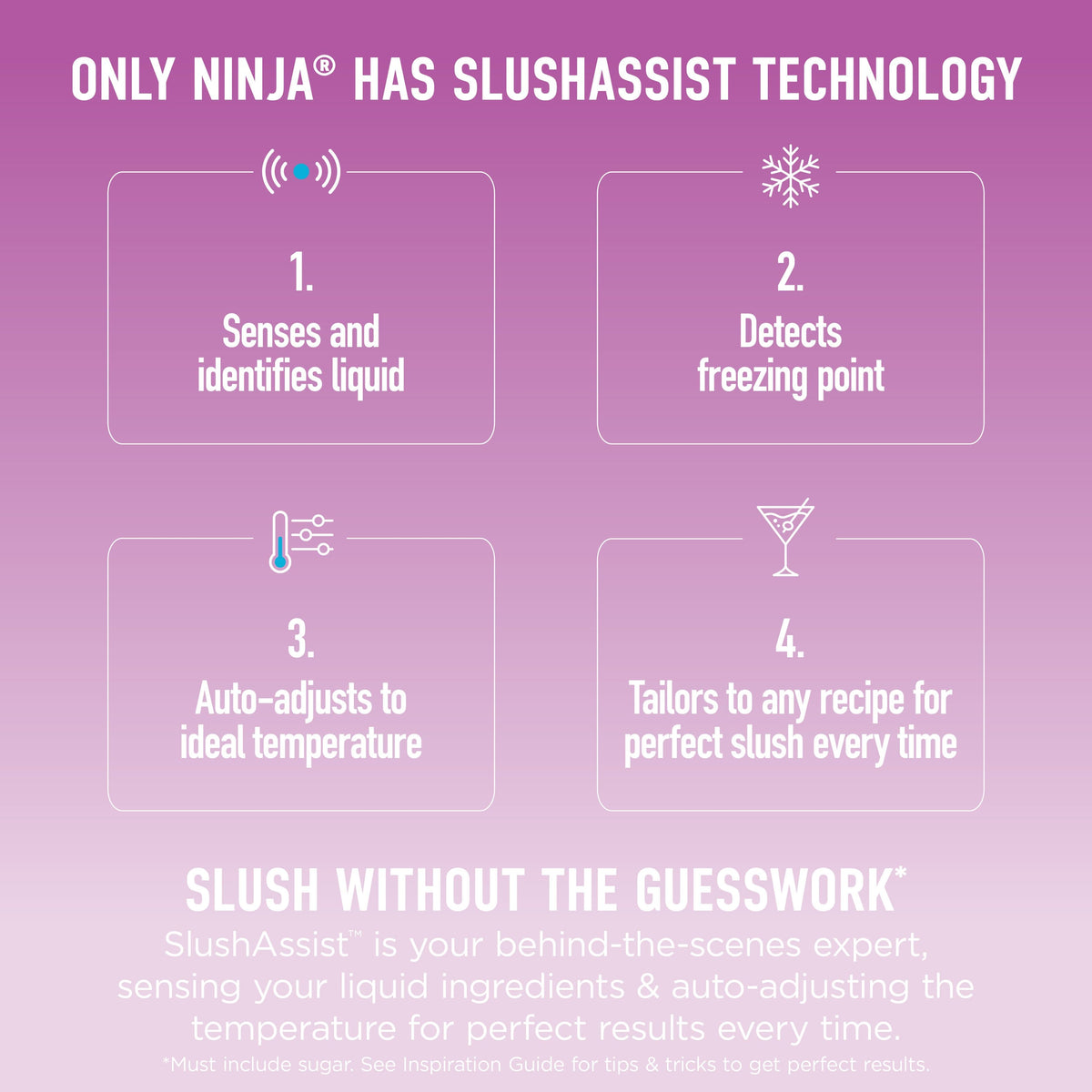 Ninja - SLUSHi XL Slushie Machine - Pink Violet