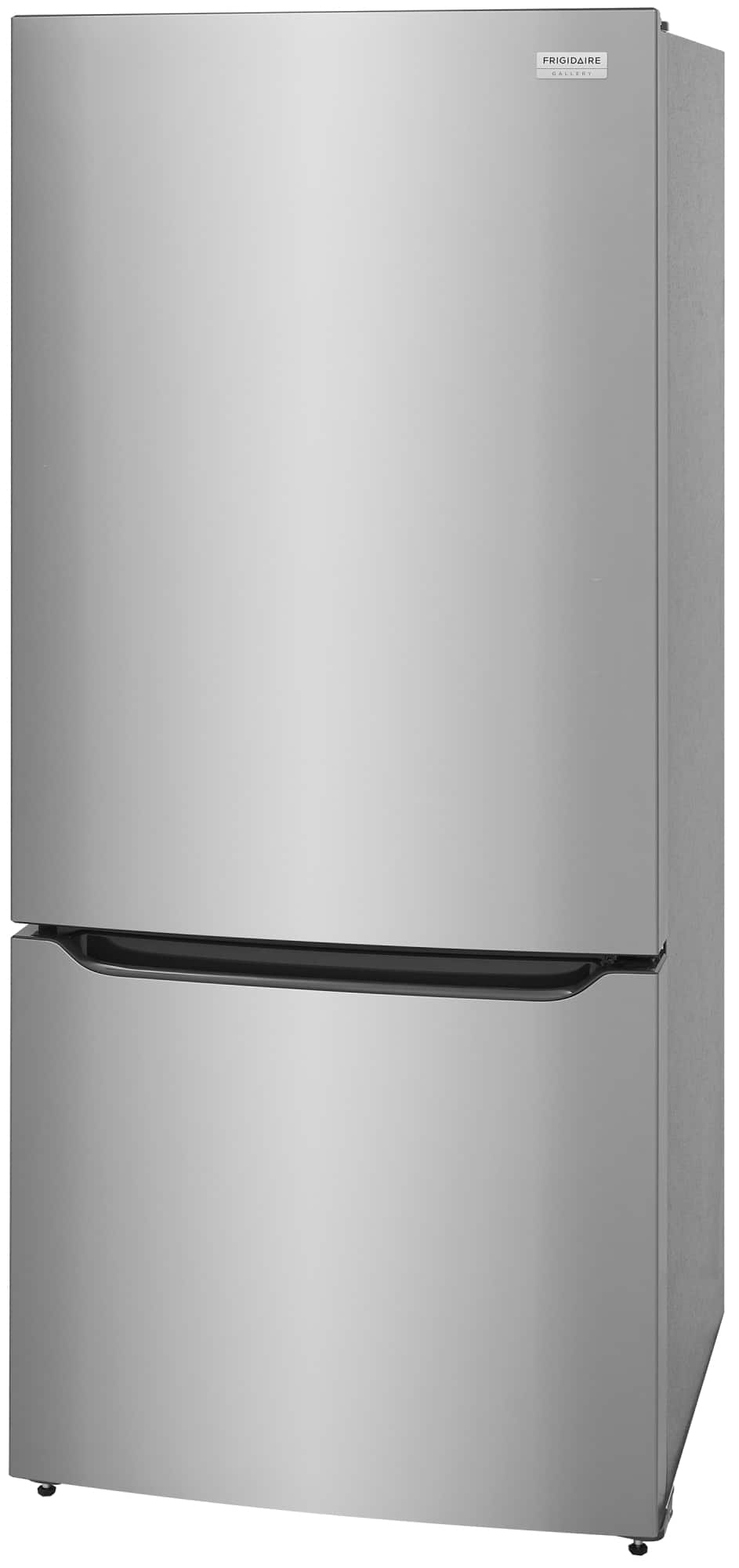 Frigidaire - 30 in. Wide 20.3 Cu. Ft. Bottom Freezer Standard Depth Refrigerator with Internal Water Dispenser - Smudge Proof Stainless Steel