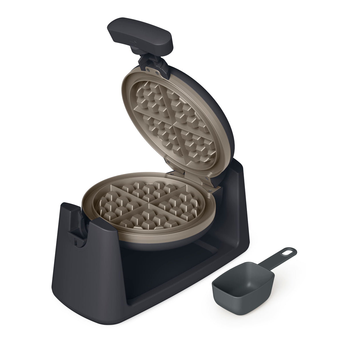 Bella - GOLDEN Rotating Belgian Waffle Maker - Slate