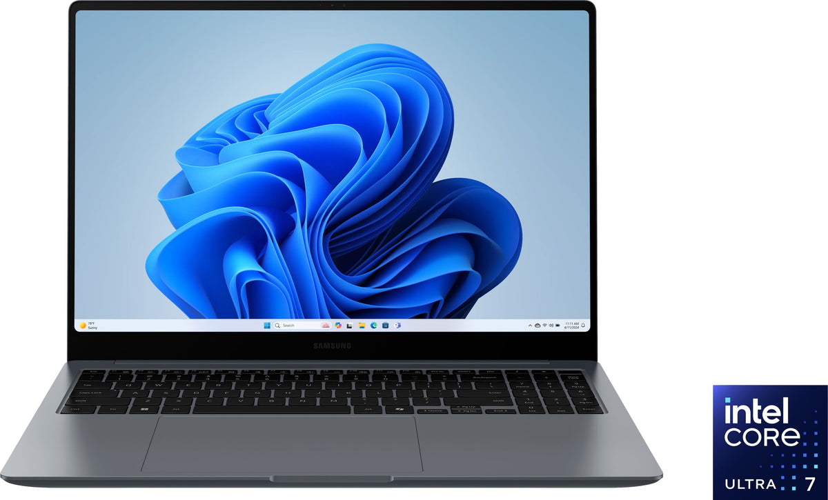 Samsung - Galaxy Book4 Ultra 16" AMOLED Touch Screen Laptop - Intel Core Ultra 7 - 16GB Memory - NVIDIA GeForce RTX 4050 - 1TB SSD - Moonstone Gray