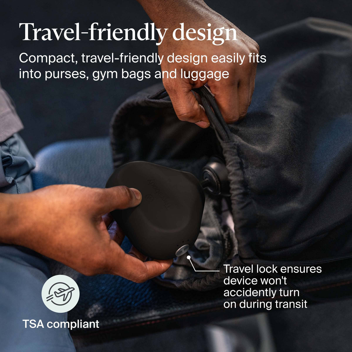 Therabody - Theragun Mini (3rd Generation) - Ultra-Portable Massage For Recovery Anytime, Anywhere - Black