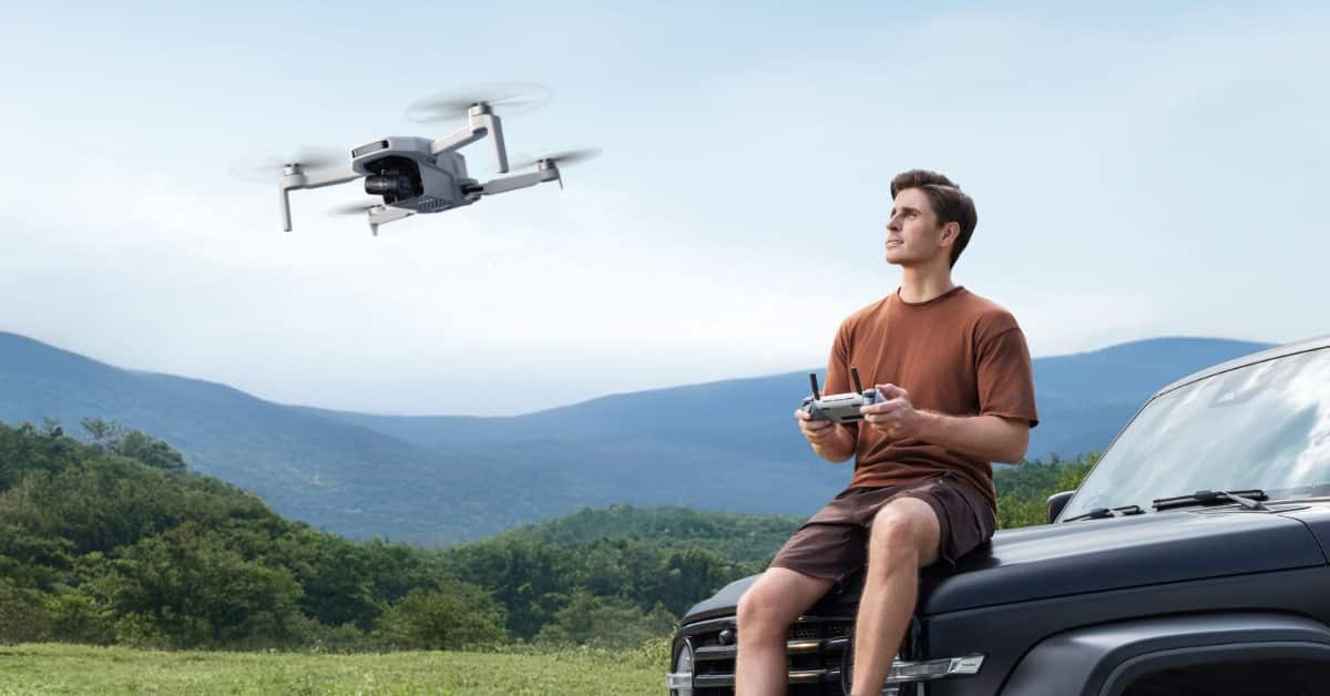 Potensic - ATOM 2 Standard Drone Kit with Remote Controller PTD 1 - Gray