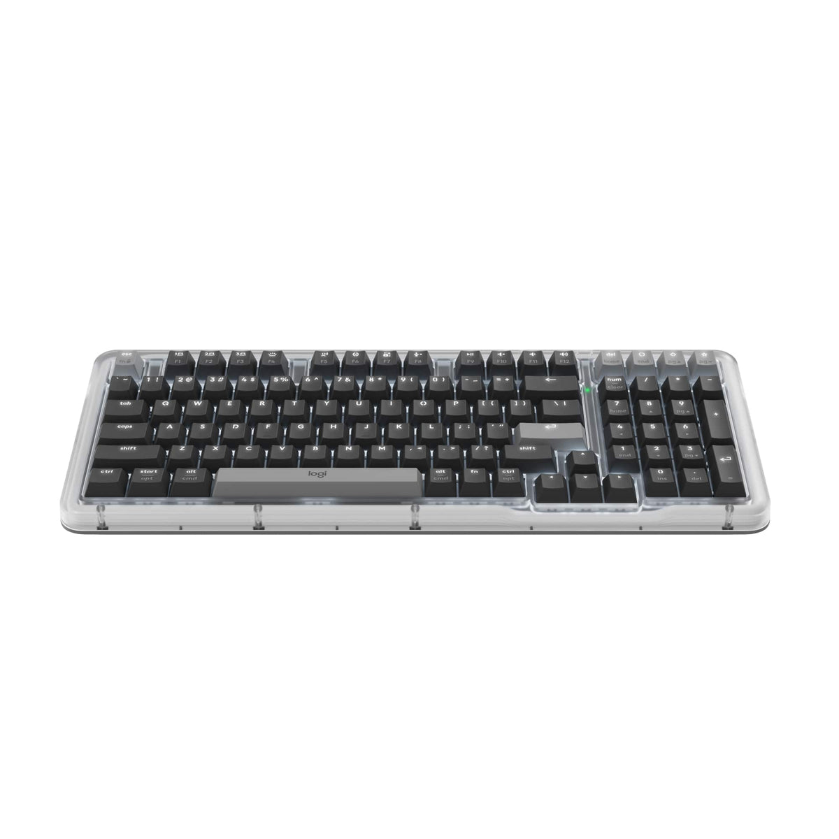 Logitech - Alto Keys K98M Full-size Wireless Mechanical keyboard with Backlit keys for PC, Mac, Laptops - Graphite