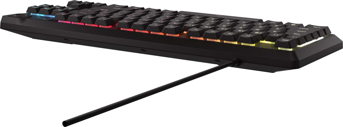 CORSAIR - K55 CORE TKL RGB Gaming Keyboard – 8-Zone RGB – Tenkeyless - Black