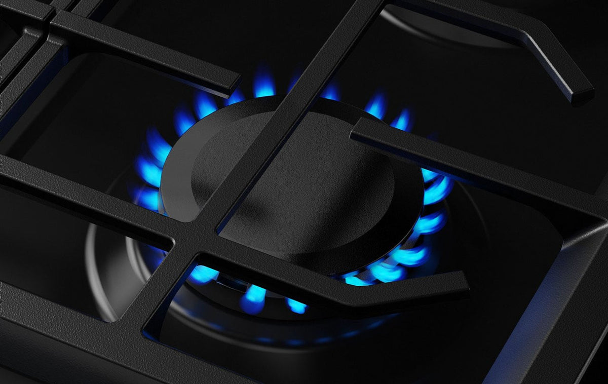 KitchenAid - 30 in. Wide 5 burners 5.0 cu. ft. Slide-in Gas Range with Convection Cooking Modes - Stainless Steel