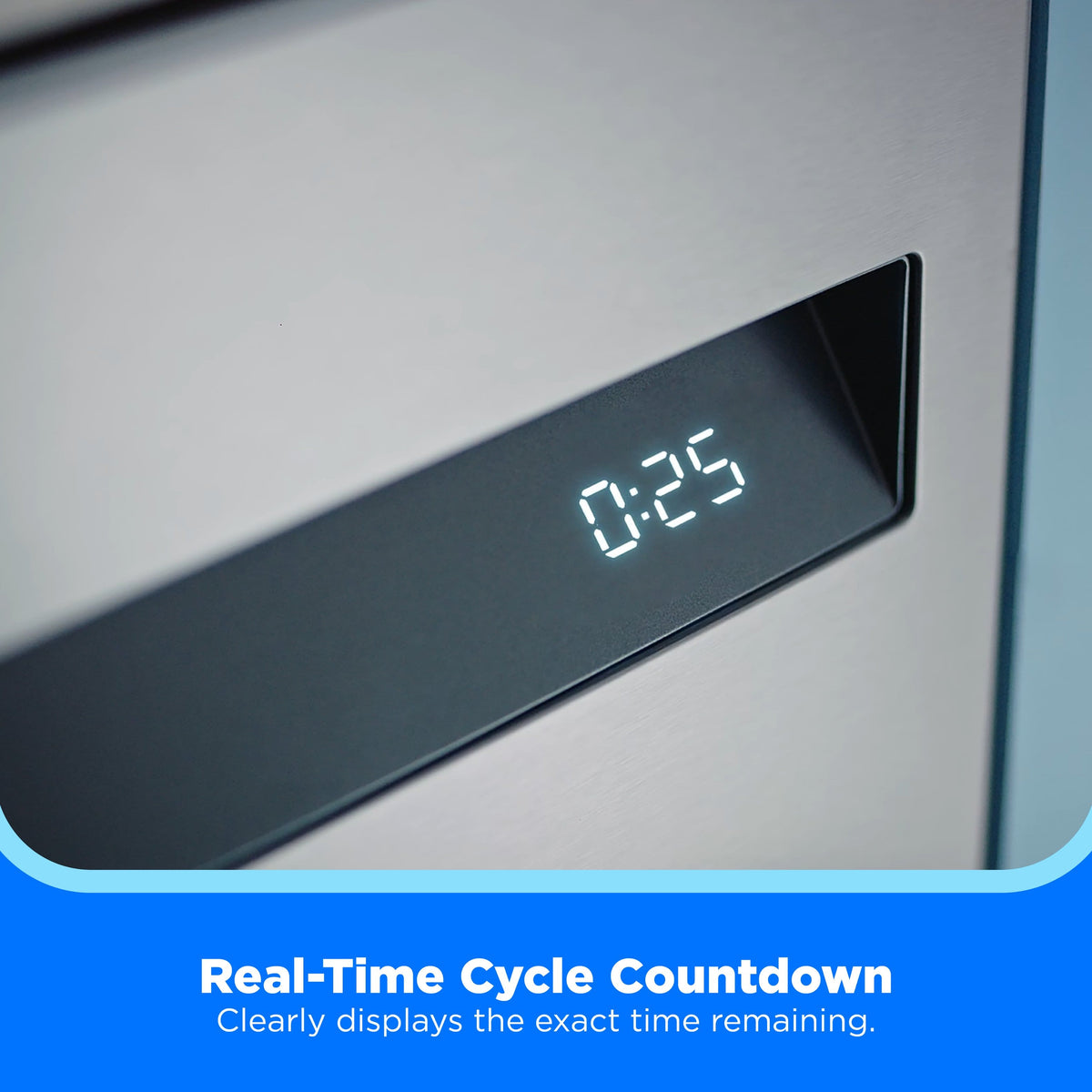 Midea - STRAWash 24" Top Control Built-In Dishwasher with Total Tumbler Clean, SENSOR TruDry, 44 dB - Stainless Steel