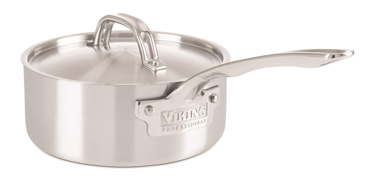 Viking - Professional 5 Ply, 10 Piece Cookware Set- Satin - Stainless Steel