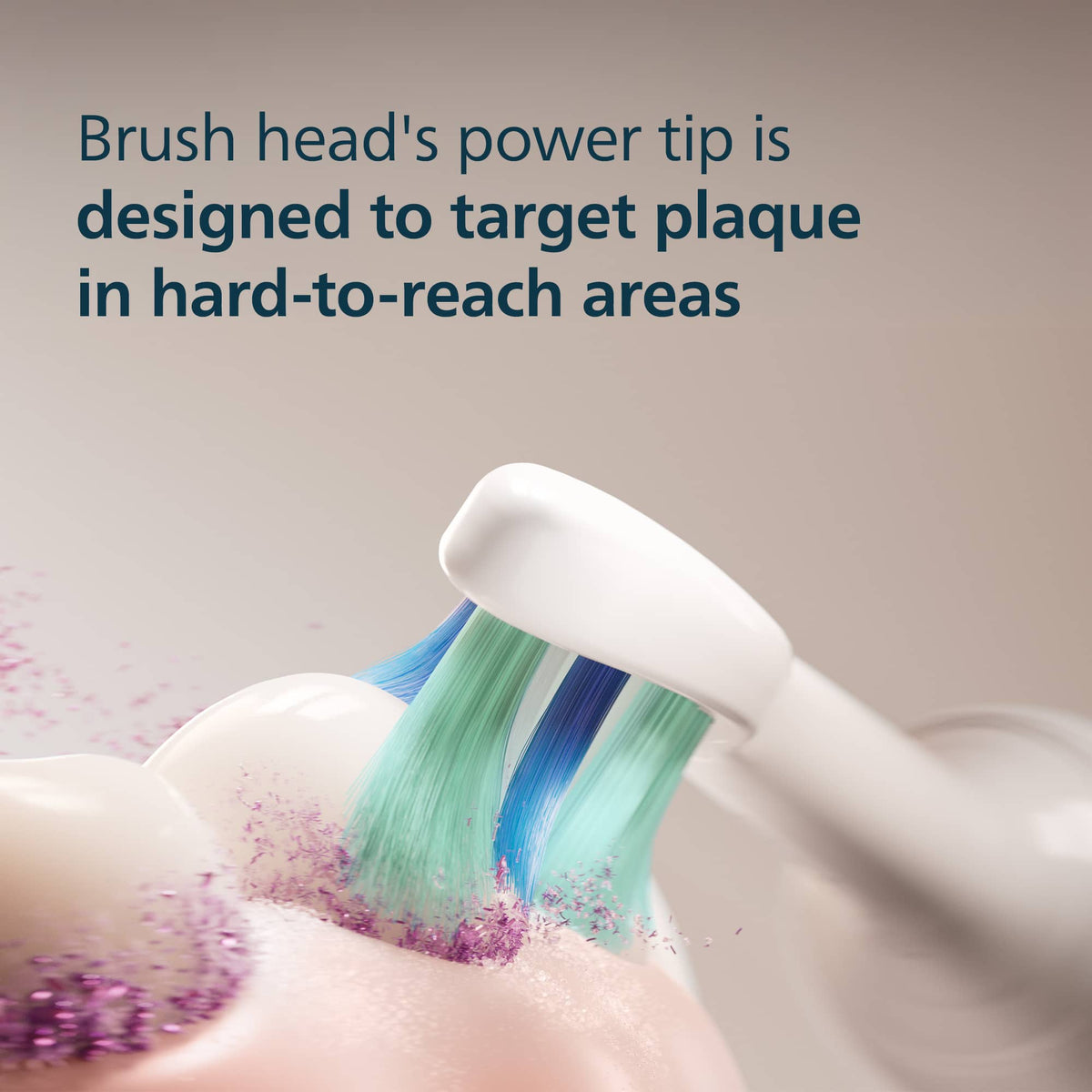 Philips Sonicare - C2 Plaque Control - Replacement Toothbrush Heads, 4 Pack, HX9024/77 - White