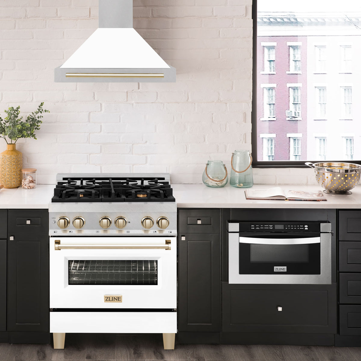 ZLINE Autograph Edition - 30 inches - Externally Vented - Wall Range Hood - Stainless Steel