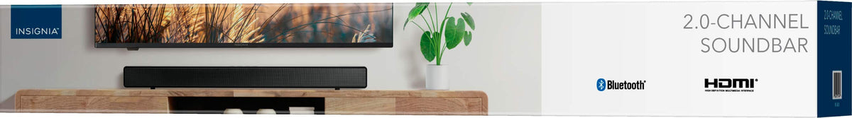 Insignia™ - 2.0 Channel Soundbar 32", Bluetooth - Black