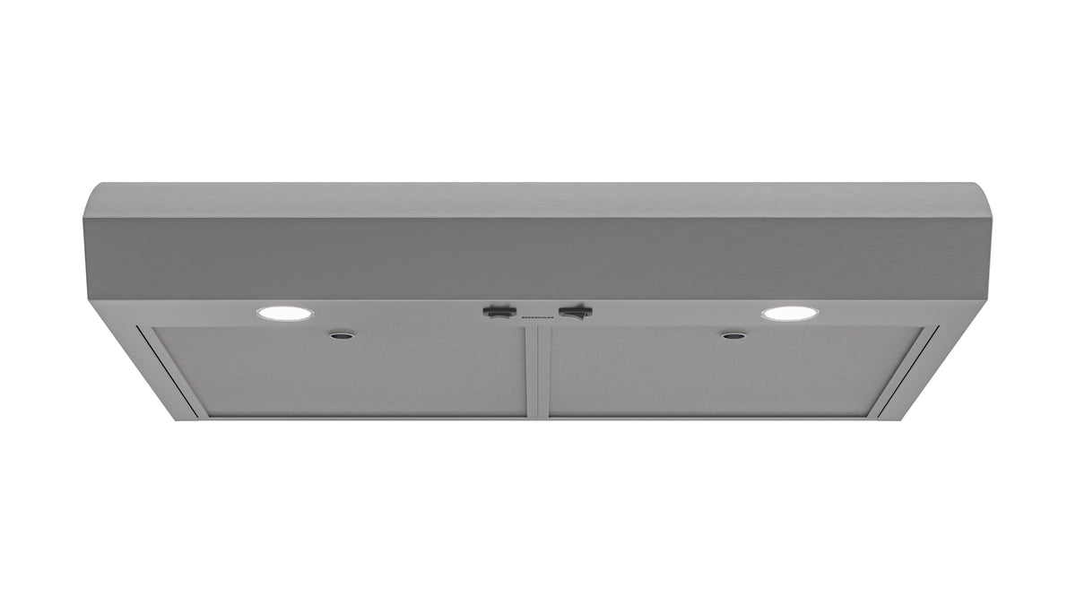 Broan - 30 inches - Convertible - Under cabinet Range Hood - Stainless Steel