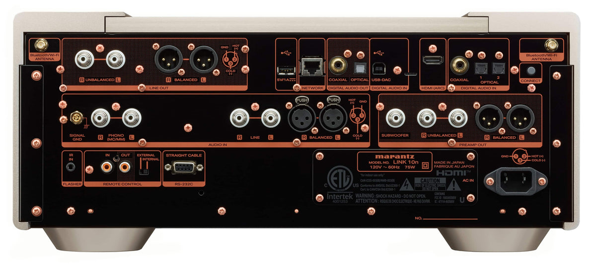 LINK 10n Network Audio Player with HEOS, Google Assistant Compatible - Marantz Champagne
