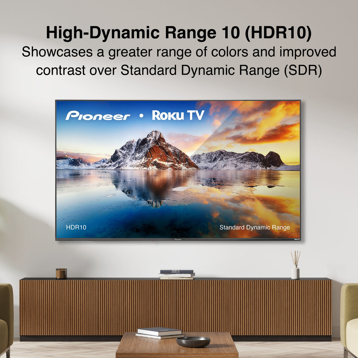 Pioneer - 70" Class LED 4K UHD Smart Roku TV