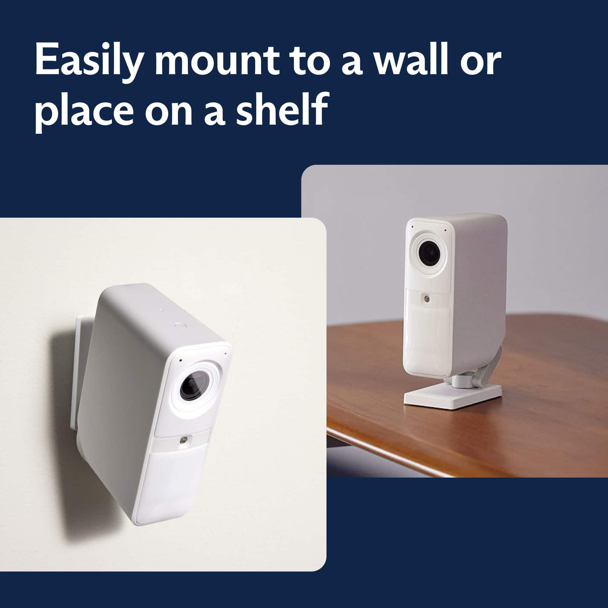 SimpliSafe - Smart Alarm Wireless Indoor Security Camera - White