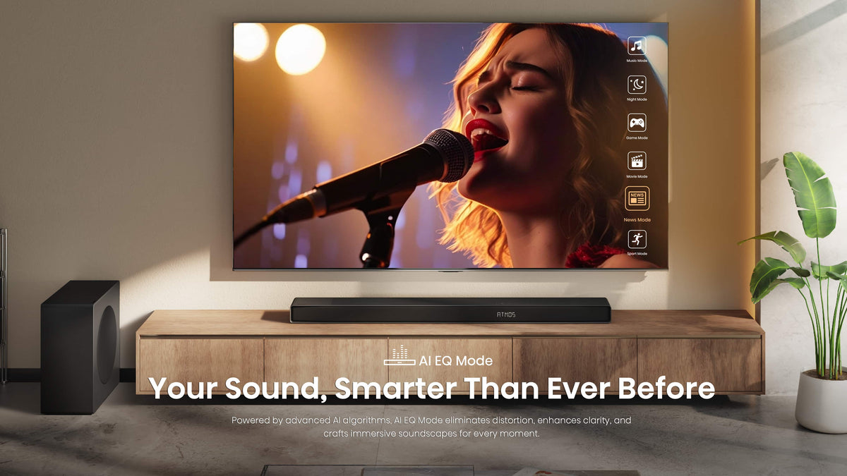Hisense - AX5140Q 5.1.4 Channel Soundbar with Wireless Subwoofer and Rear Speakers, Hi-Concerto, Dolby Atmos, and DTS: X - Black