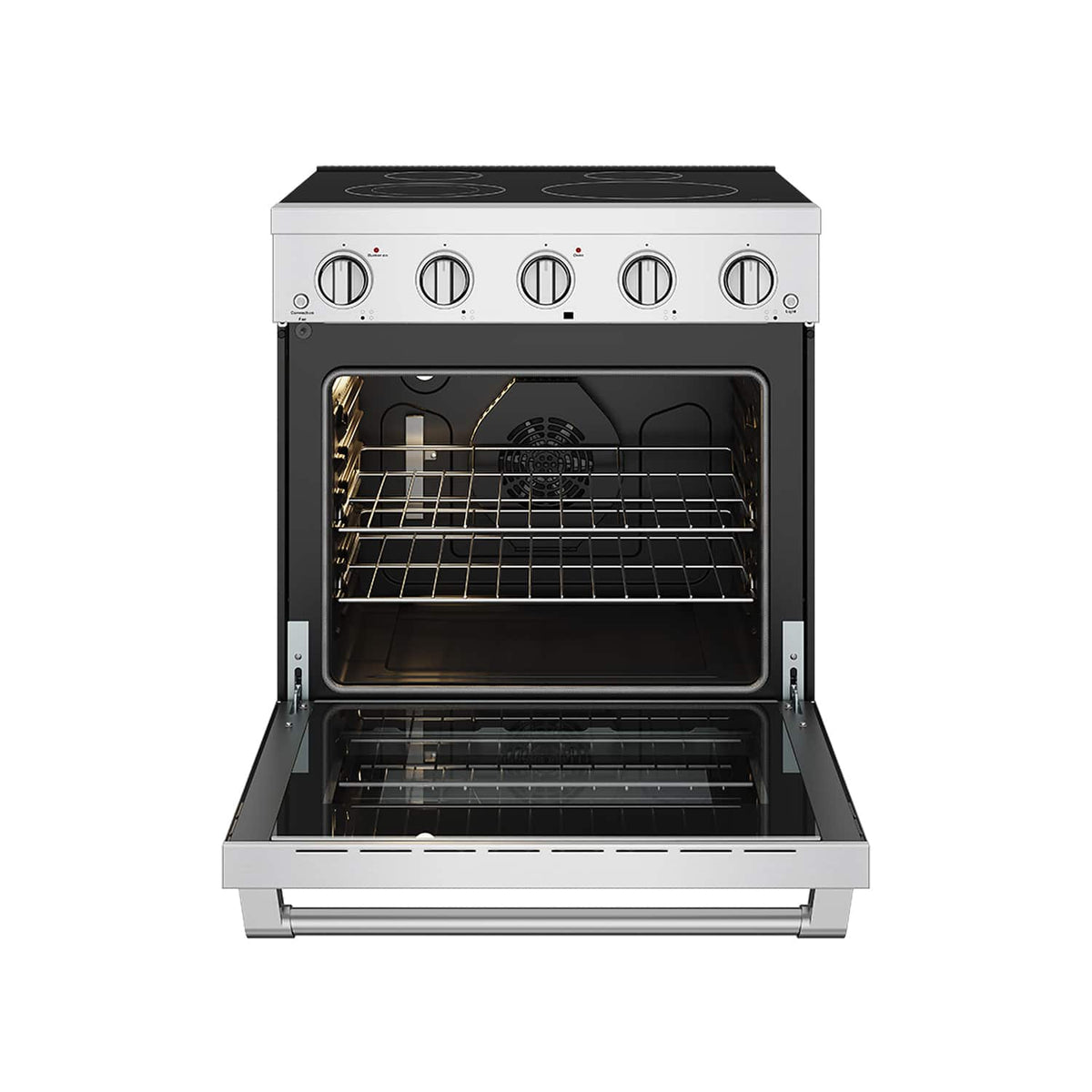 Thor Kitchen - 4.55 Cu. Ft Freestanding Electric Convection Range - Stainless Steel