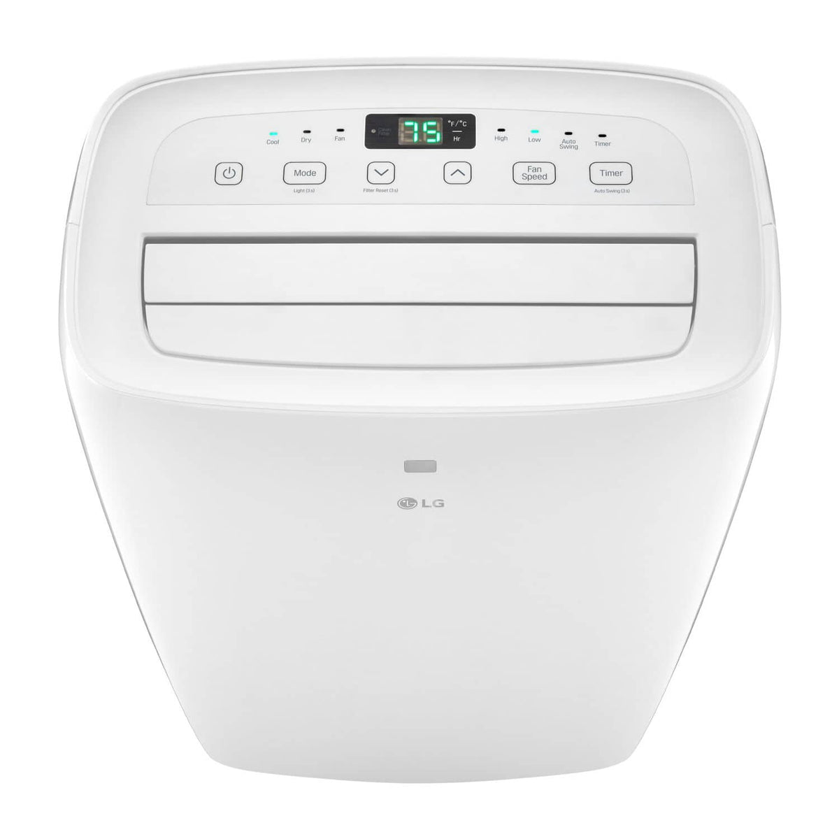 LG - 250 Sq. Ft. 6,000 BTU DOE Portable Air Conditioner - White