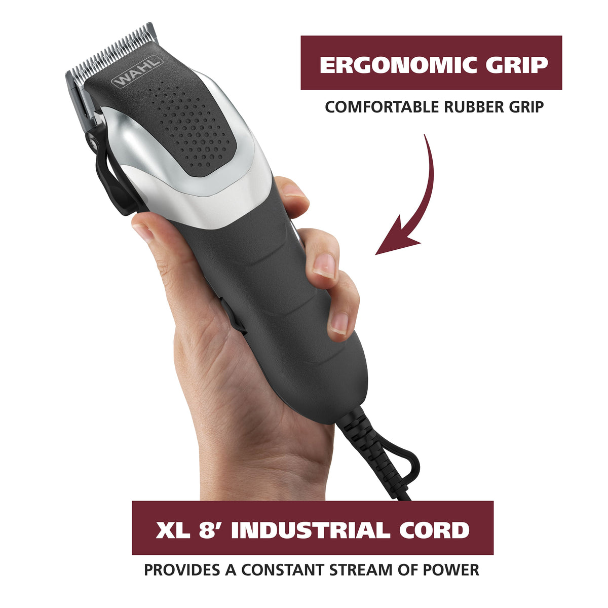 Wahl - Pro-Series Elite, Ultra Power Heavy Duty Hair Clipper, 79775 - Black