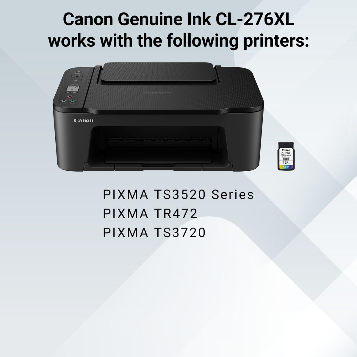 Canon - CL-276XL High-Yield Ink Cartridge - Multi