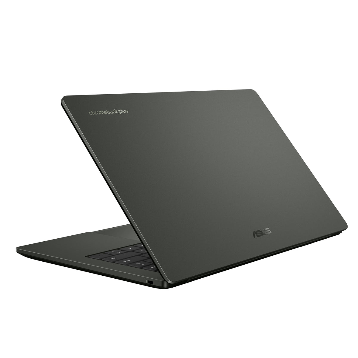 ASUS - CX14 14" FHD Chromebook Plus Laptop with Google AI - Intel Core 3 (2025) - 8GB Memory - 128GB Storage - Hunter Green