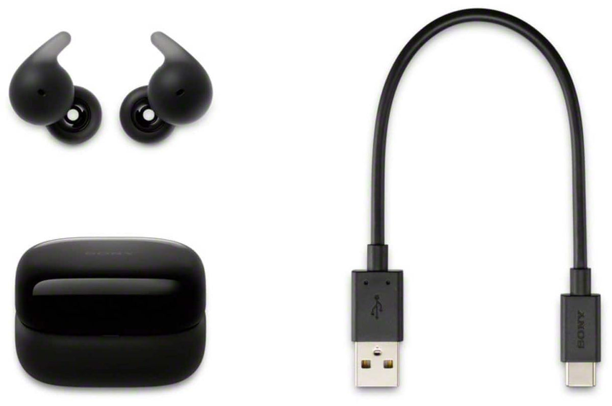 Sony - LinkBuds Open True Wireless Earbuds - Black