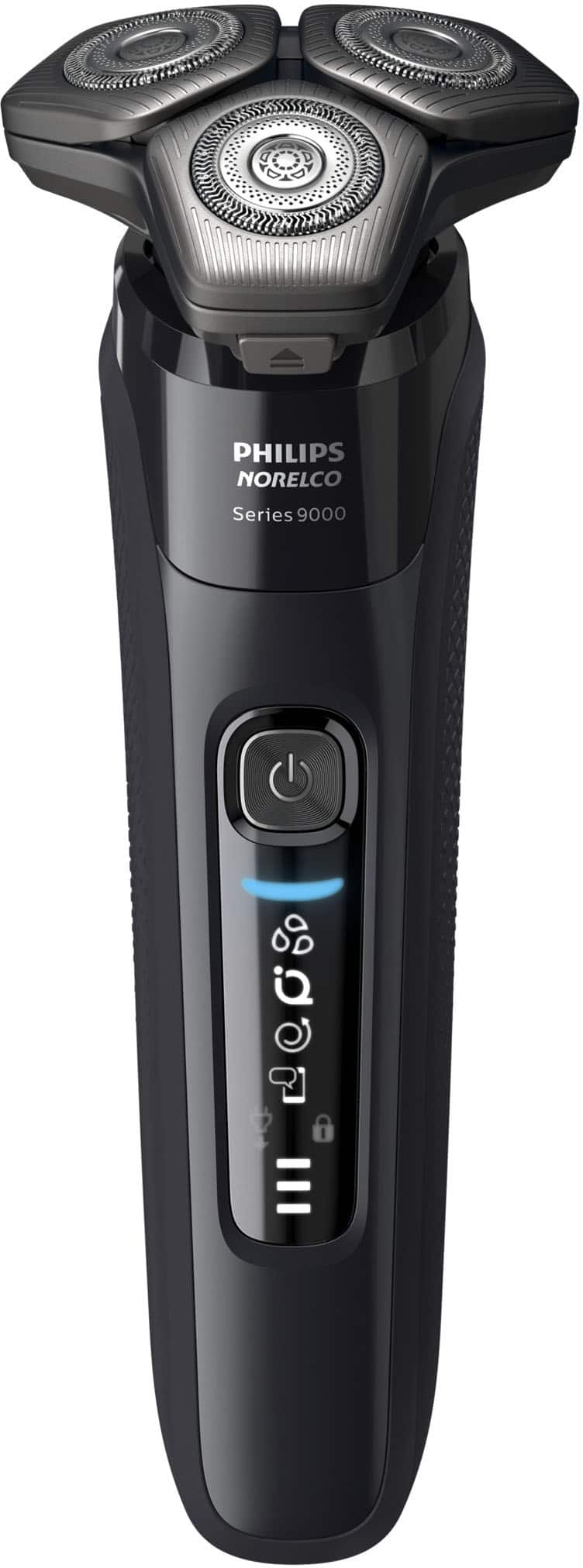 Philips Norelco - Rechargeable Electric Shaver 9600 with Extra Shave Heads Included S9507/87 - Black