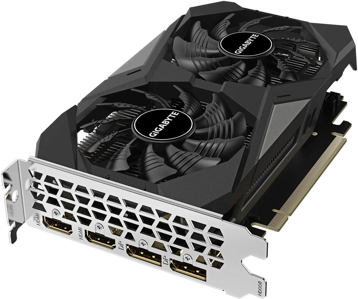 GIGABYTE - NVIDIA GeForce RTX 3050 WINDFORCE OC V2 6GB GDDR6 PCI Express 4.0 Graphics Card - Black