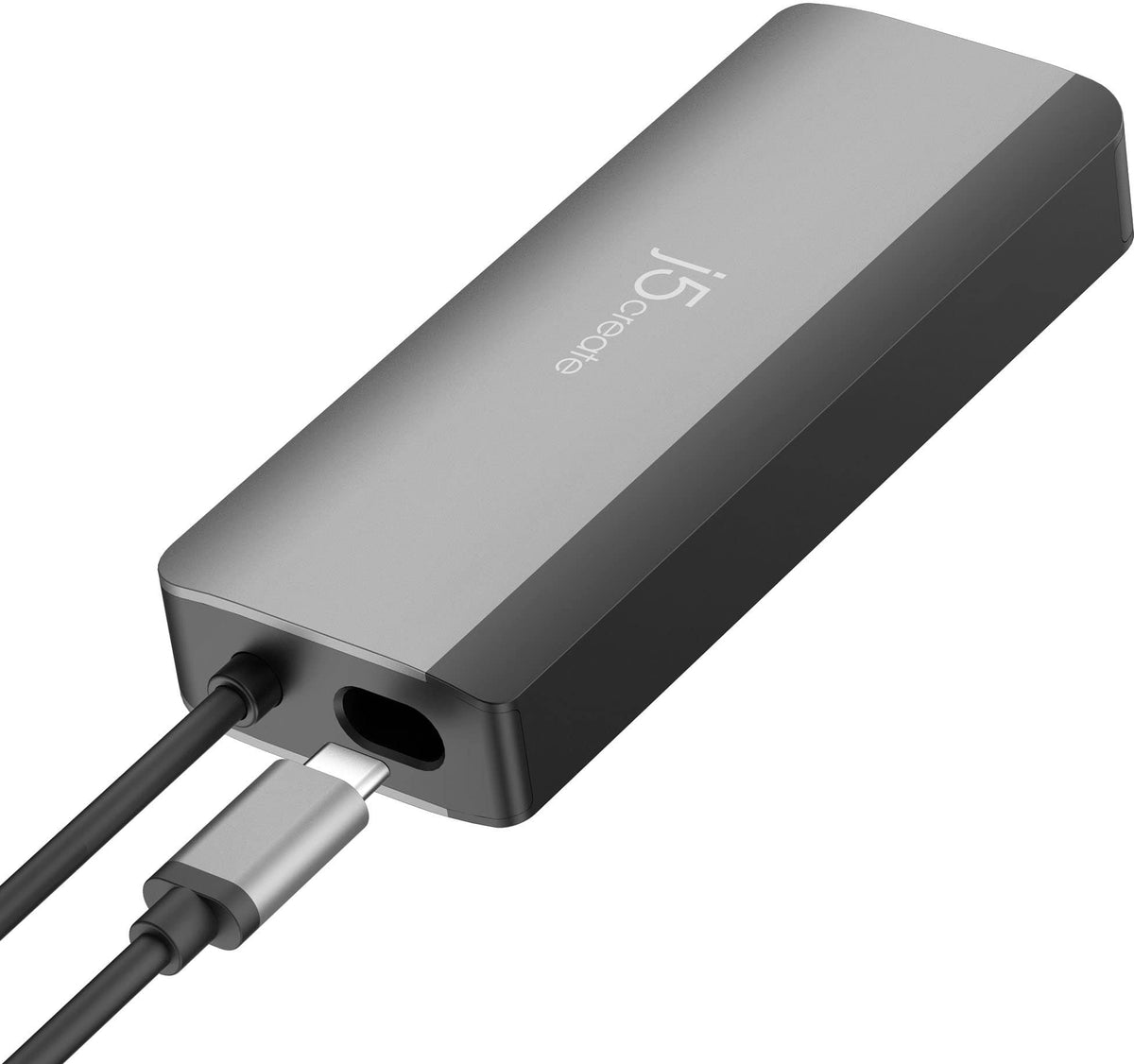 j5create - Flexible Ports USB-C® 4K144 HDMI™ Hub - Slim 8 in 1 for Windows, macOS, Chrome OS - Space Gray