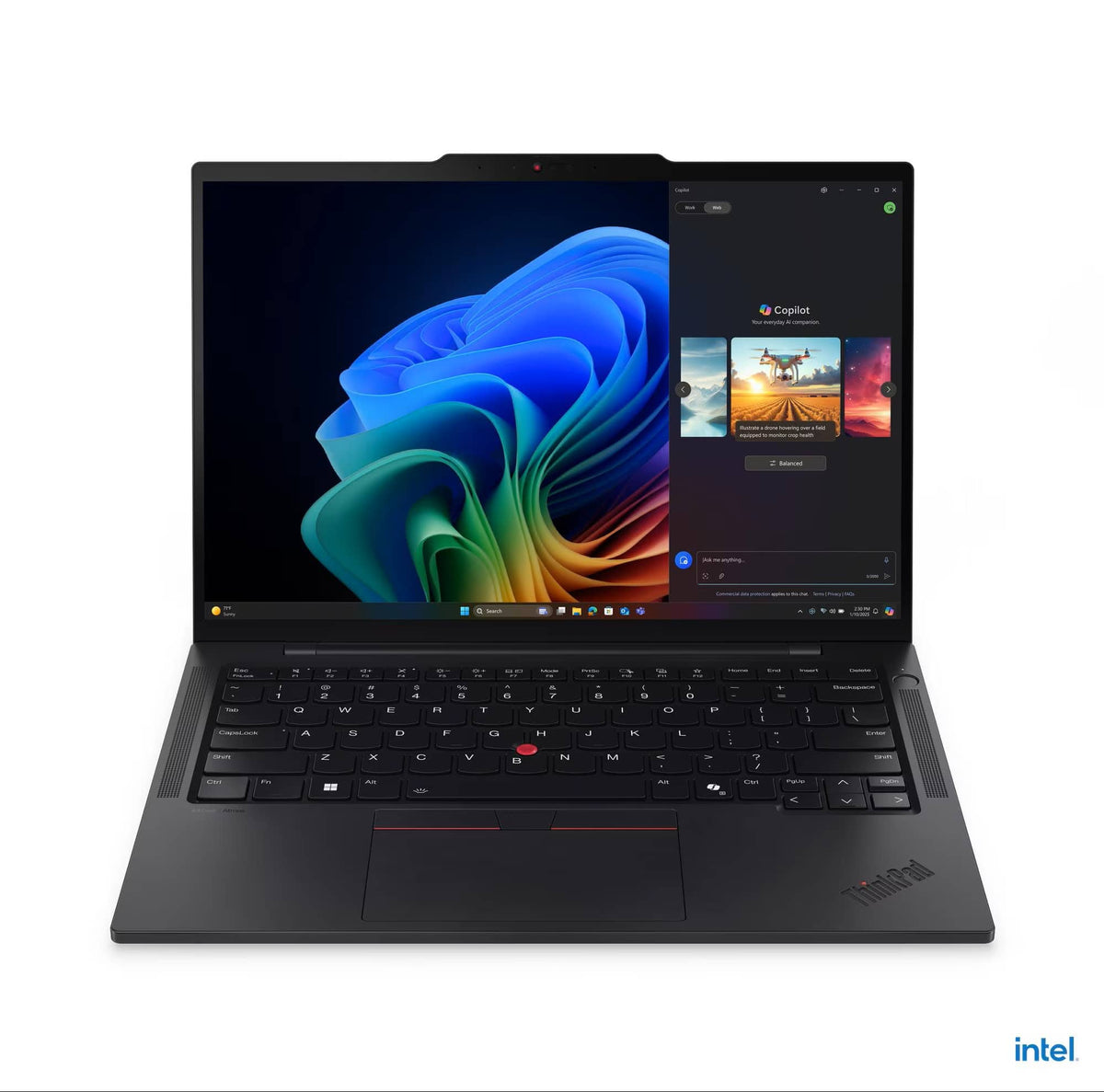 Lenovo - ThinkPad T14s Gen 6 14" Copilot+ PC - Latest Model - Intel Ultra 7 with 32GB Memory - 512GB SSD - Black