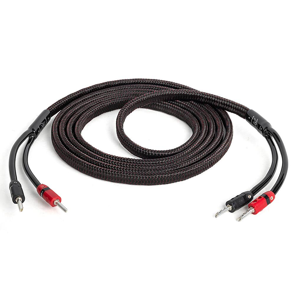 AudioQuest - Rocket 33 10' Speaker Cable with Banana > Banana SureGrip 300 Connectors - Red on Black