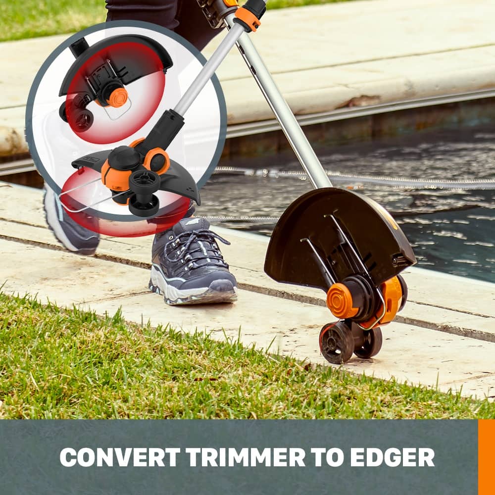 WORX - WG933 20V 3PC Trimmer Combo Kit - Black