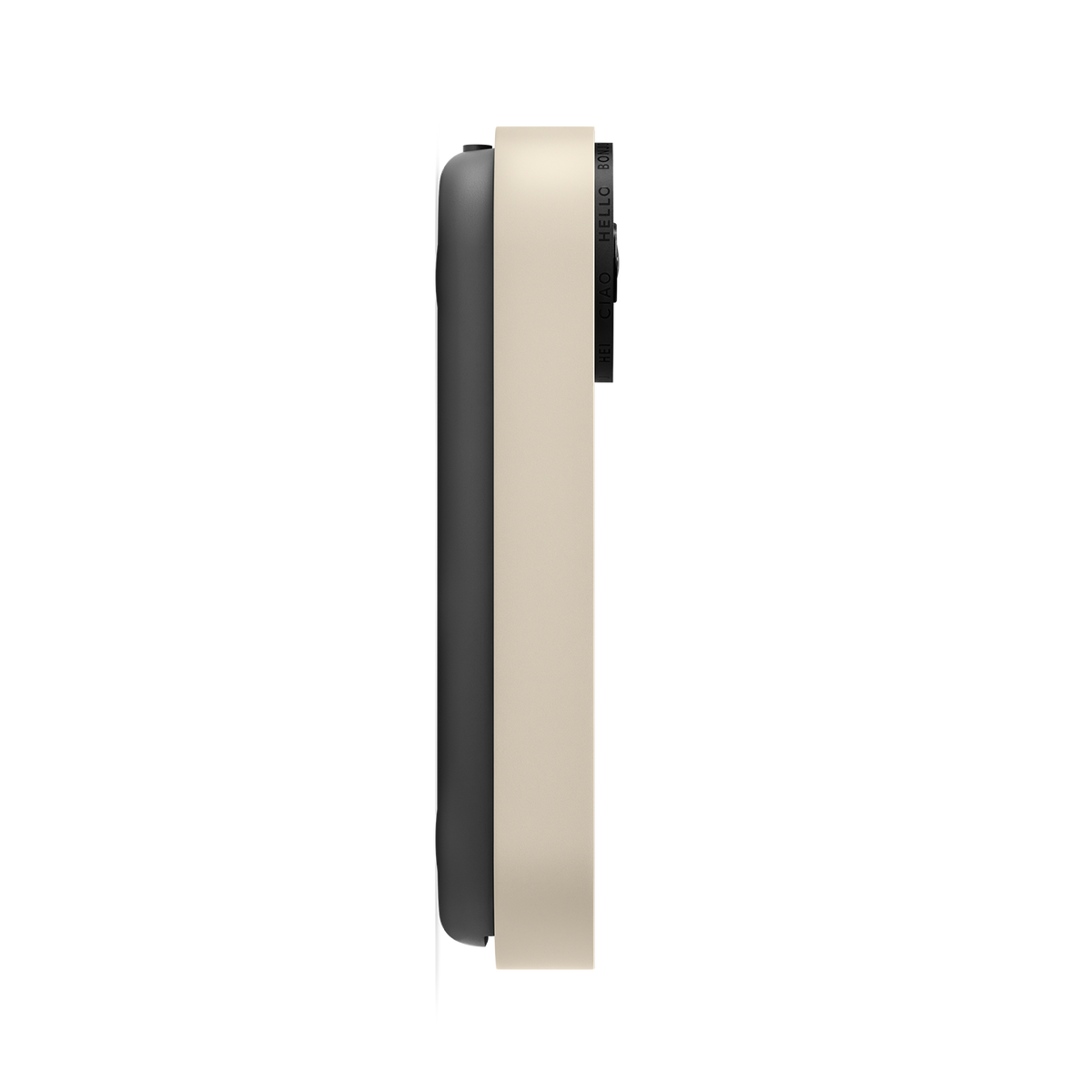 Google - Nest Doorbell (wired, 3rd gen) - Latest Model - 2K Video and Gemini - Linen