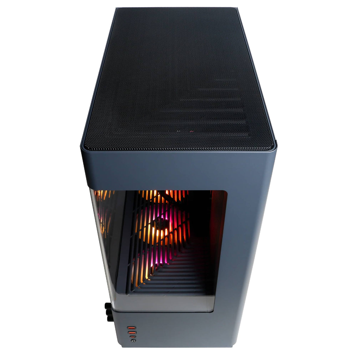 CyberPowerPC - Gaming Desktop - Intel Core Ultra 7 270K Plus - NVIDIA GeForce RTX 5070 12GB - 32GB DDR5 - 2TB PCIe 4.0 SSD Storage - Gray