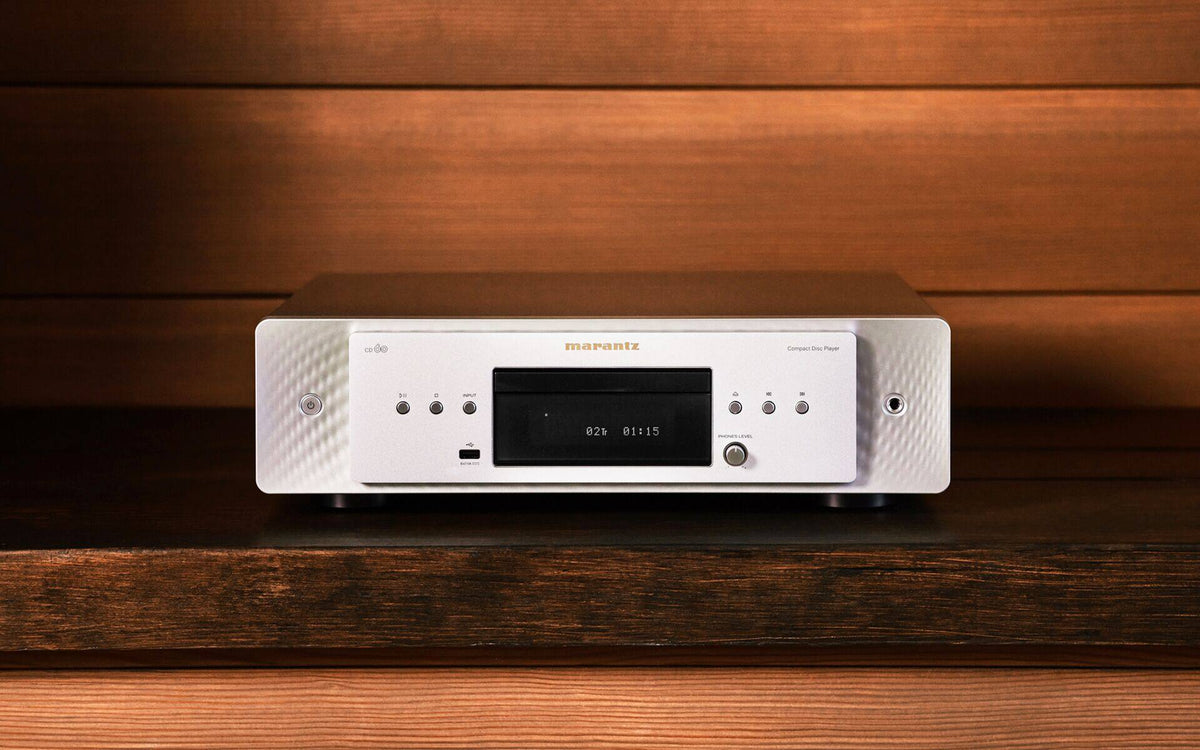 Marantz - CD60 CD Player with HDAM + HDAM-SA2 - Silver Gold
