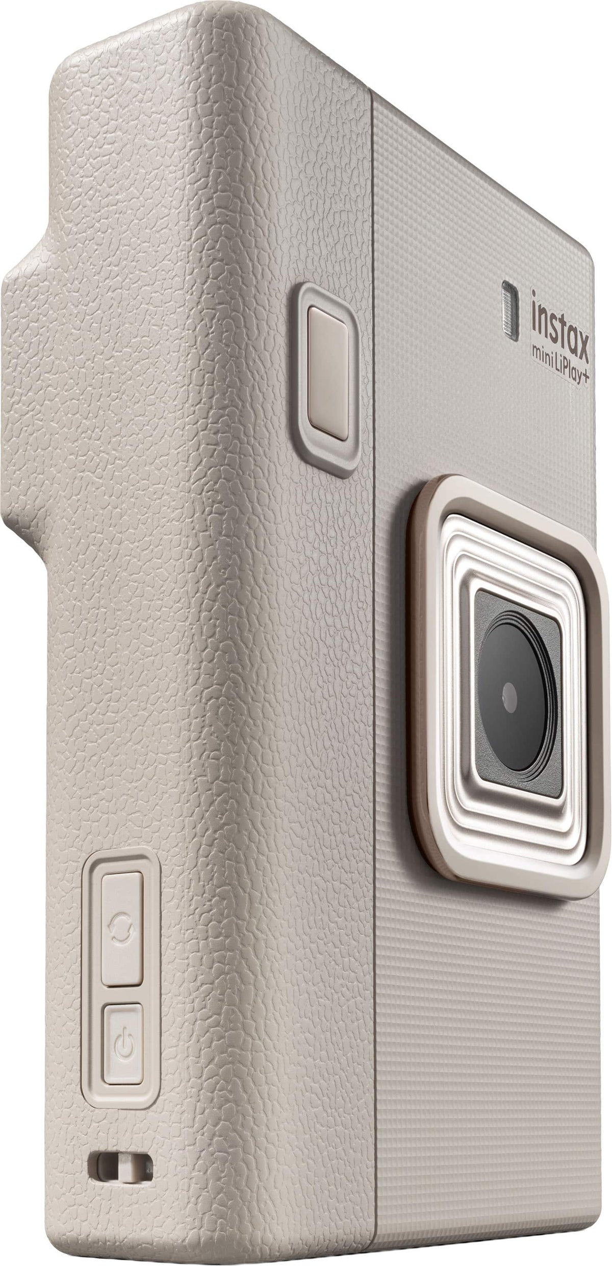 Fujifilm - instax mini LiPlay+ Instant Camera - Sand Beige