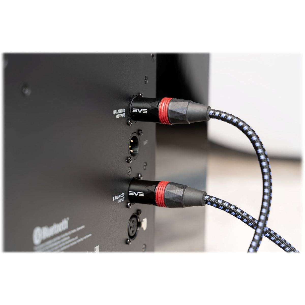 SVS - SoundPath 6.56' Balanced XLR Audio Cable (2-Pack) - Black/Blue