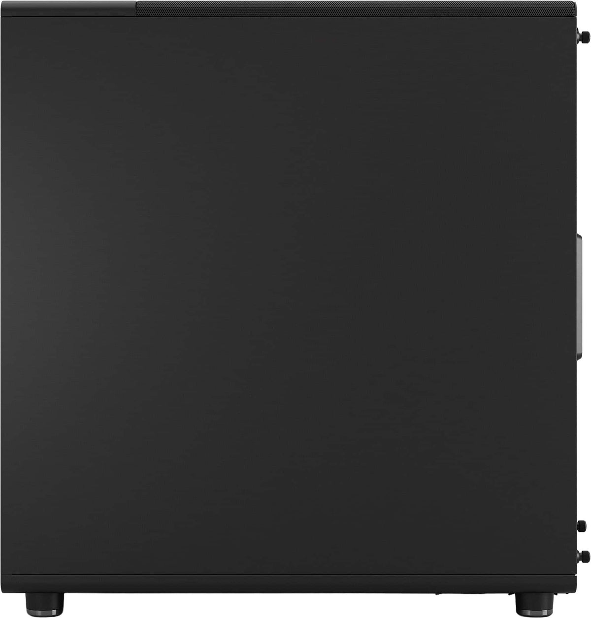 Fractal Design - North Momentum Edition Black E-ATX Chassis with Blackened Oak Front and TG Side Panel Mid Tower PC Case - Black