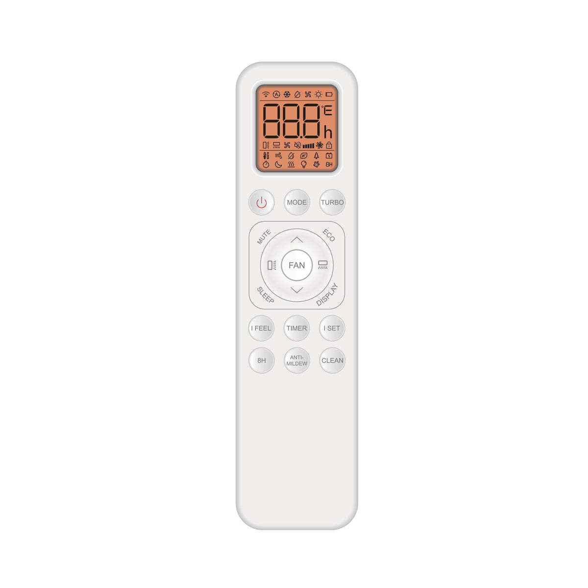 Keystone - Summit 230V 400 Sq. Ft. 9,000 BTU Smart Mini Split Air Conditioner 10,000 BTU Heater - White