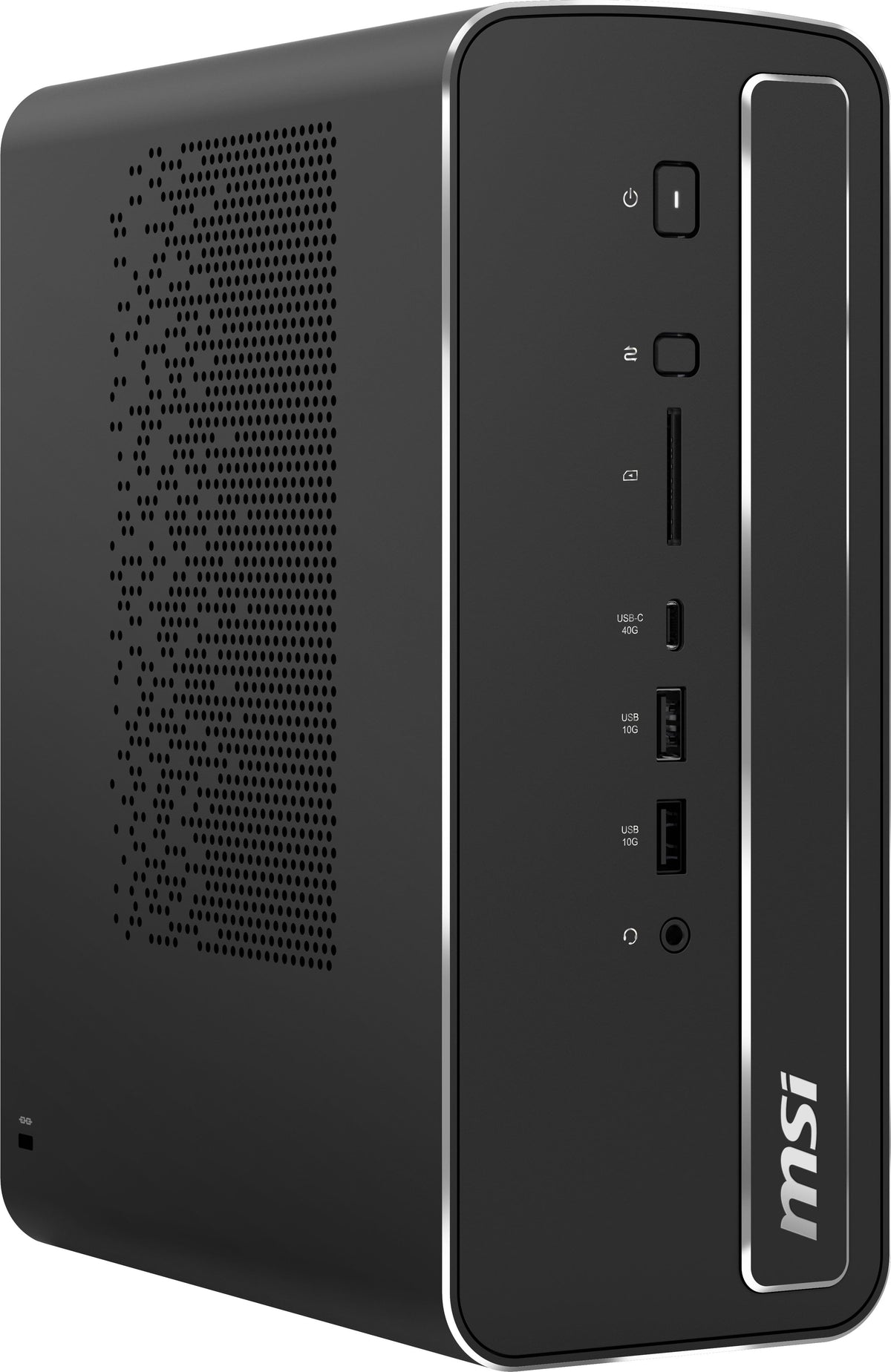 MSI - Pro MAX Edge AI+ Desktop - AMD Ryzen AI Max+ 395 - 128GB Memory - Radeon Graphics - 1TBSSD - WiFi7 - Type C - Windows 11 - Black