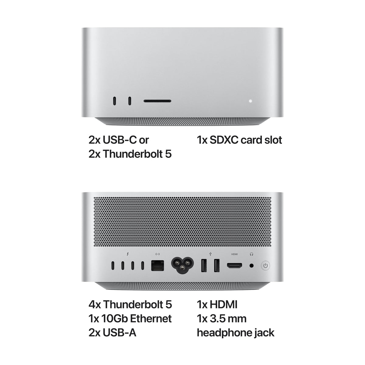 Apple - Mac Studio - M4 Max - 512GB SSD - Silver